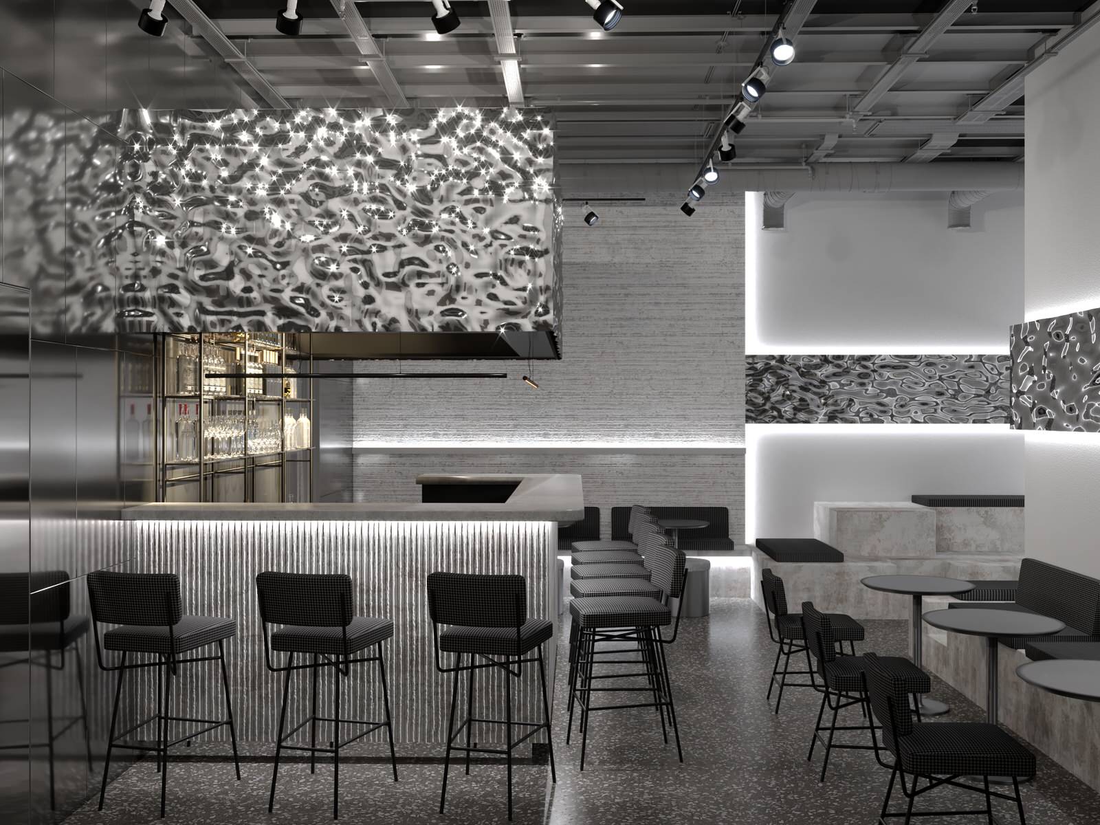 Обложка проекта: Концепция бара "СТЕКЛО"