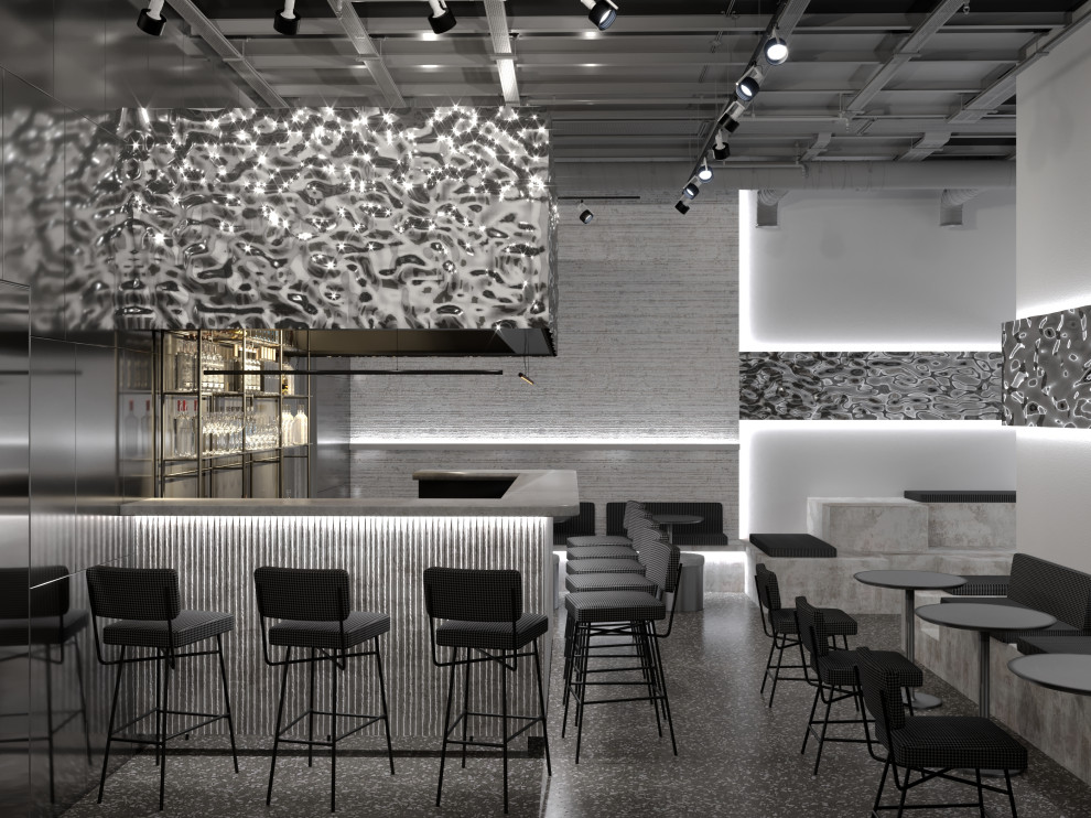 Обложка проекта: Концепция бара "СТЕКЛО"