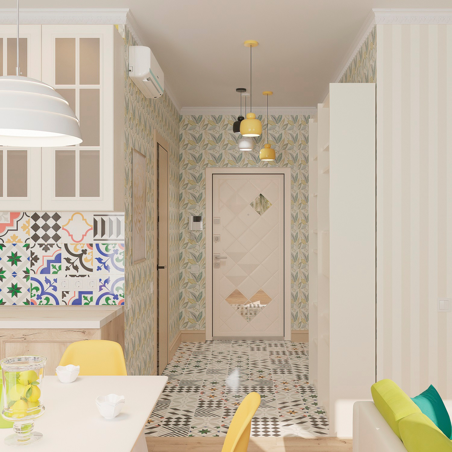 Отделка однокомнатной квартиры в ЖК Испанские кварталы