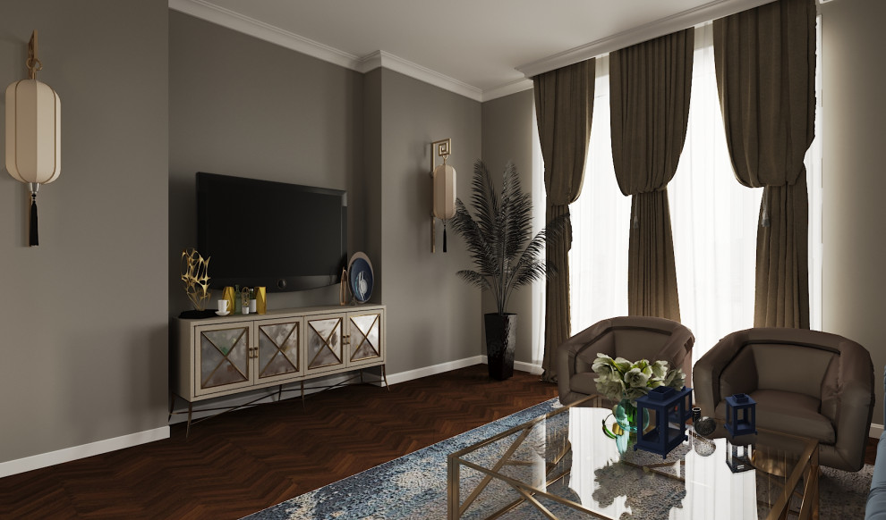 Обложка проекта: гостиная