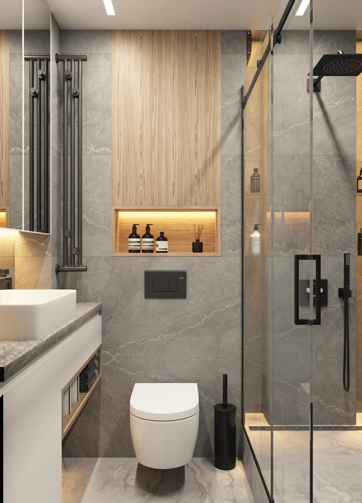 Однушка в стиле минимализм