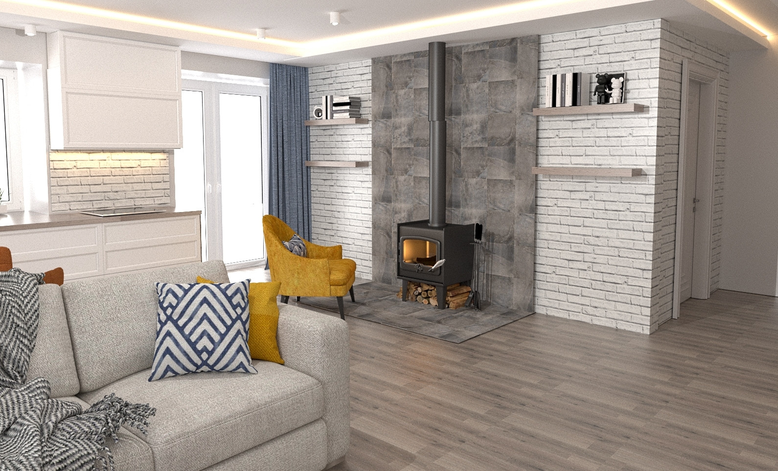 Дом в деревне "Городище"