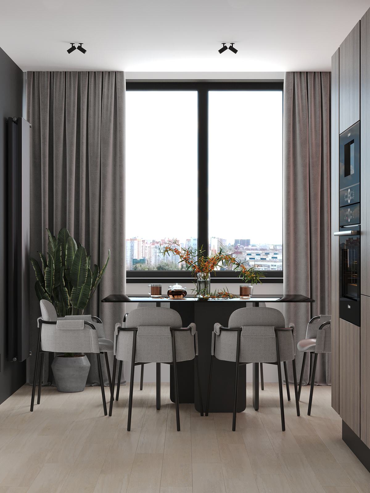 Квартира в стиле минимализма для молодой девушки