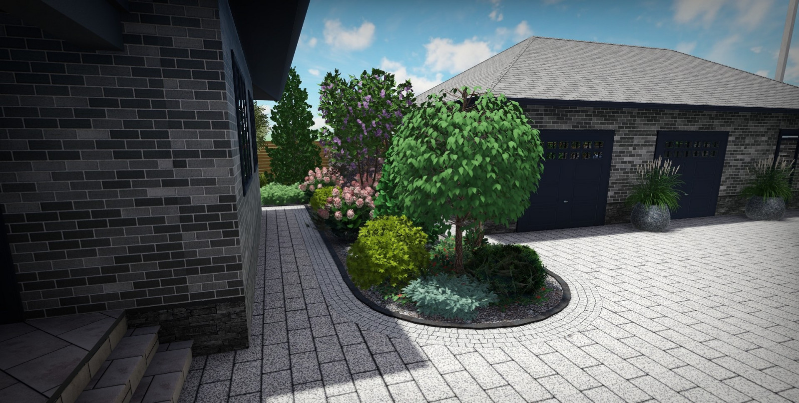 Благоустройство коттеджа в г.Батайск