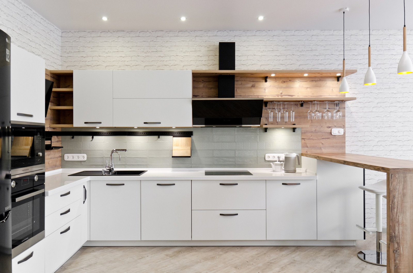 Лофт - светлый, комфортный.