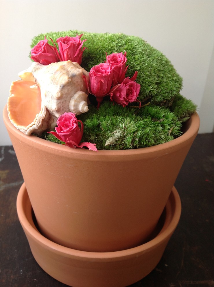 Своими руками: Как сделать декоративный мох основой декора