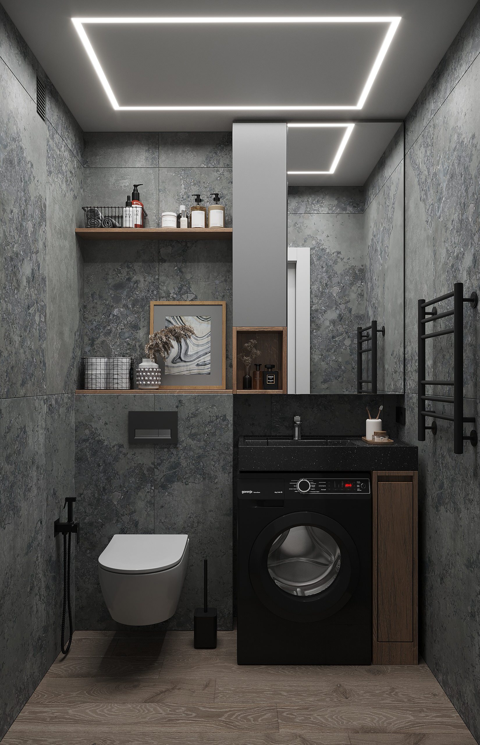 Трехкомнатная квартира с видом на лес