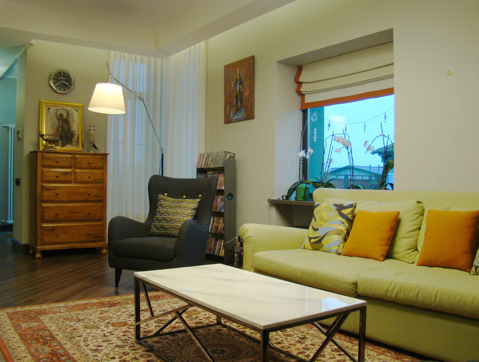 Загородный дом, первый этаж