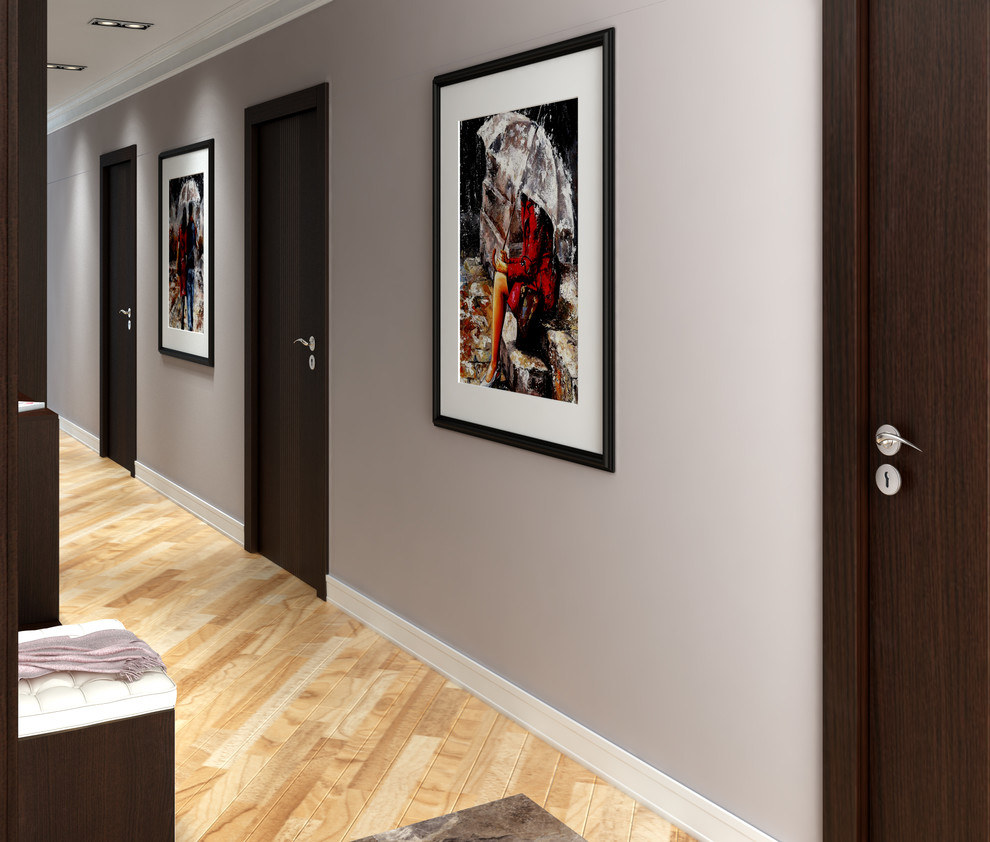 В стиле контемпорари.