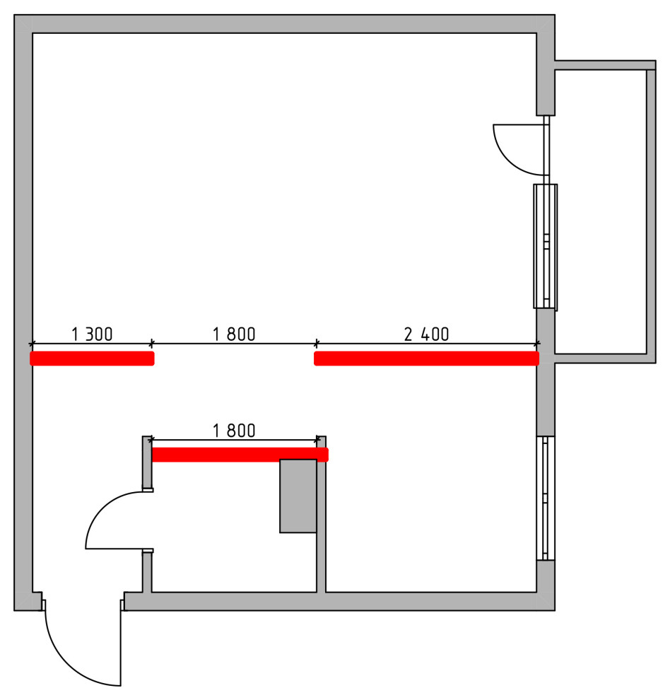 Однушка для семейной пары