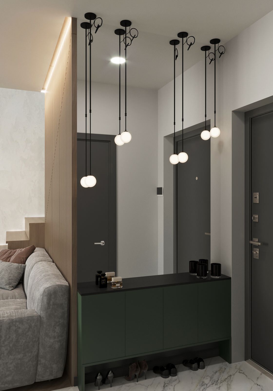 Двухуровневая квартира в Подольске