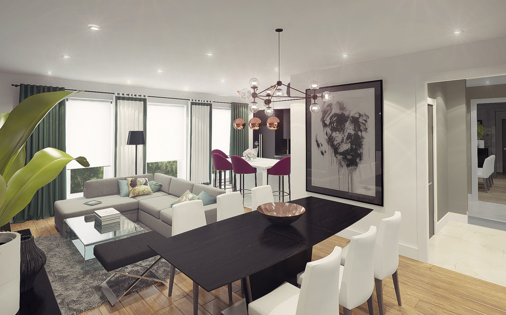 Обложка проекта: Дизайн интерьера квартиры для молодой семьи в жилом комплексе "Отрада"