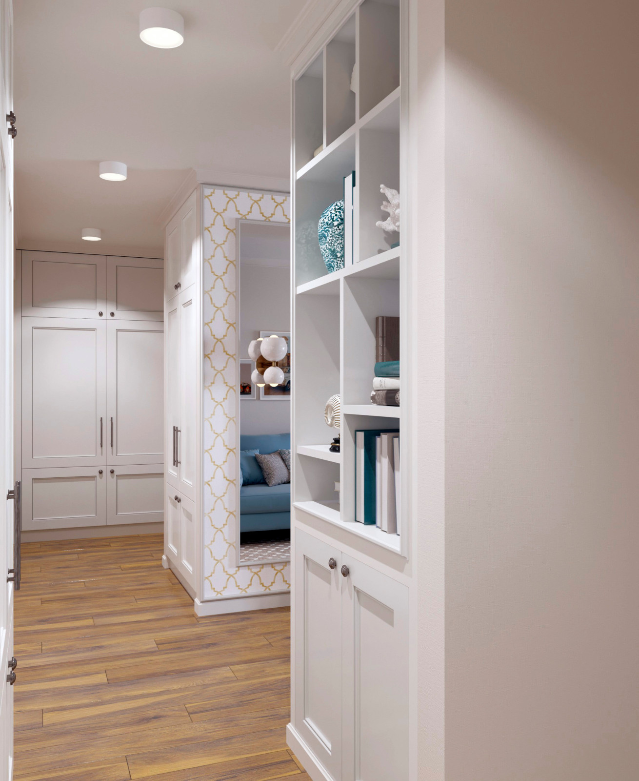 Квартира для молодой мамы и дочки 54 кв.м.