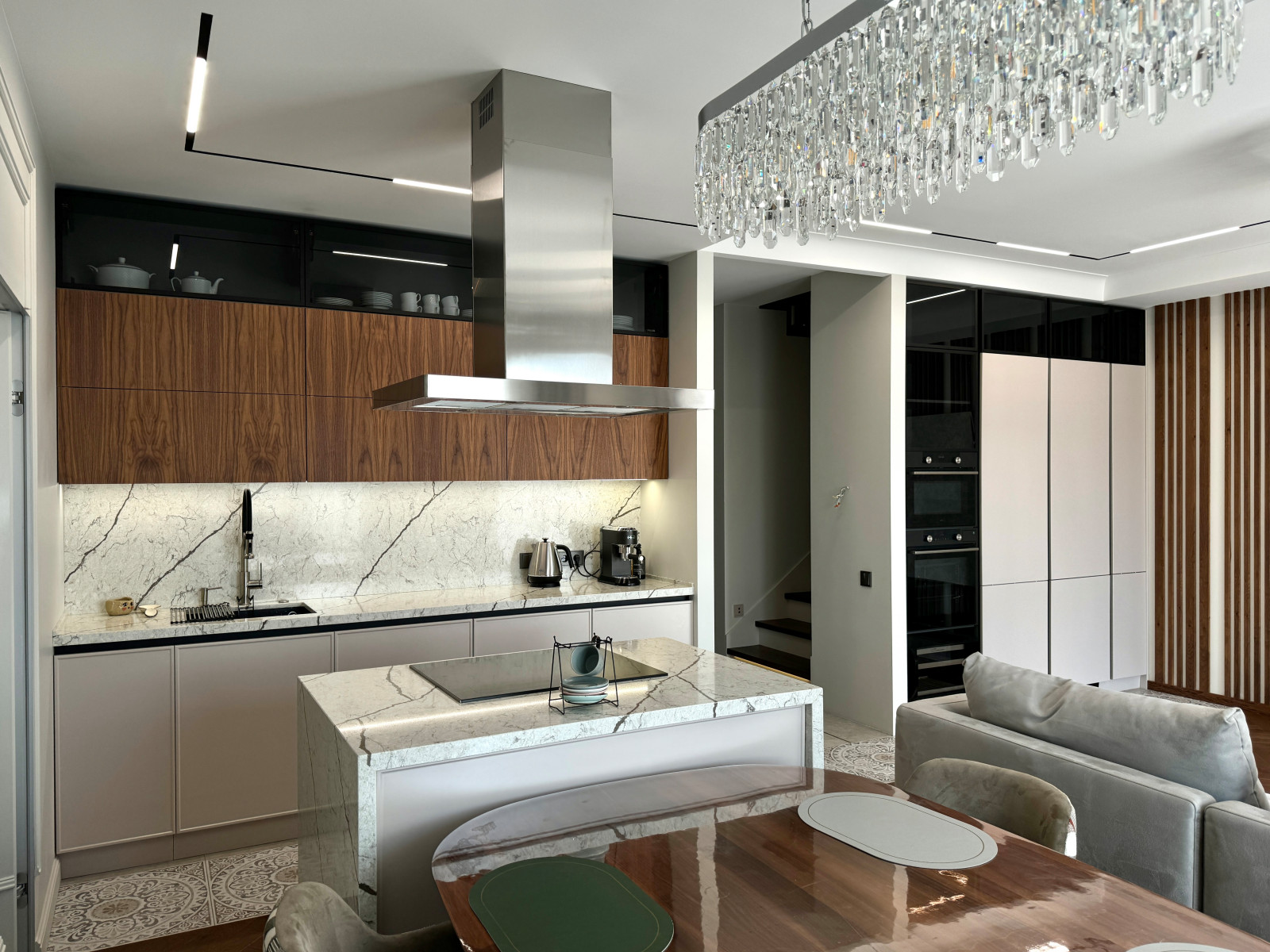 Кухня в таунхаусе