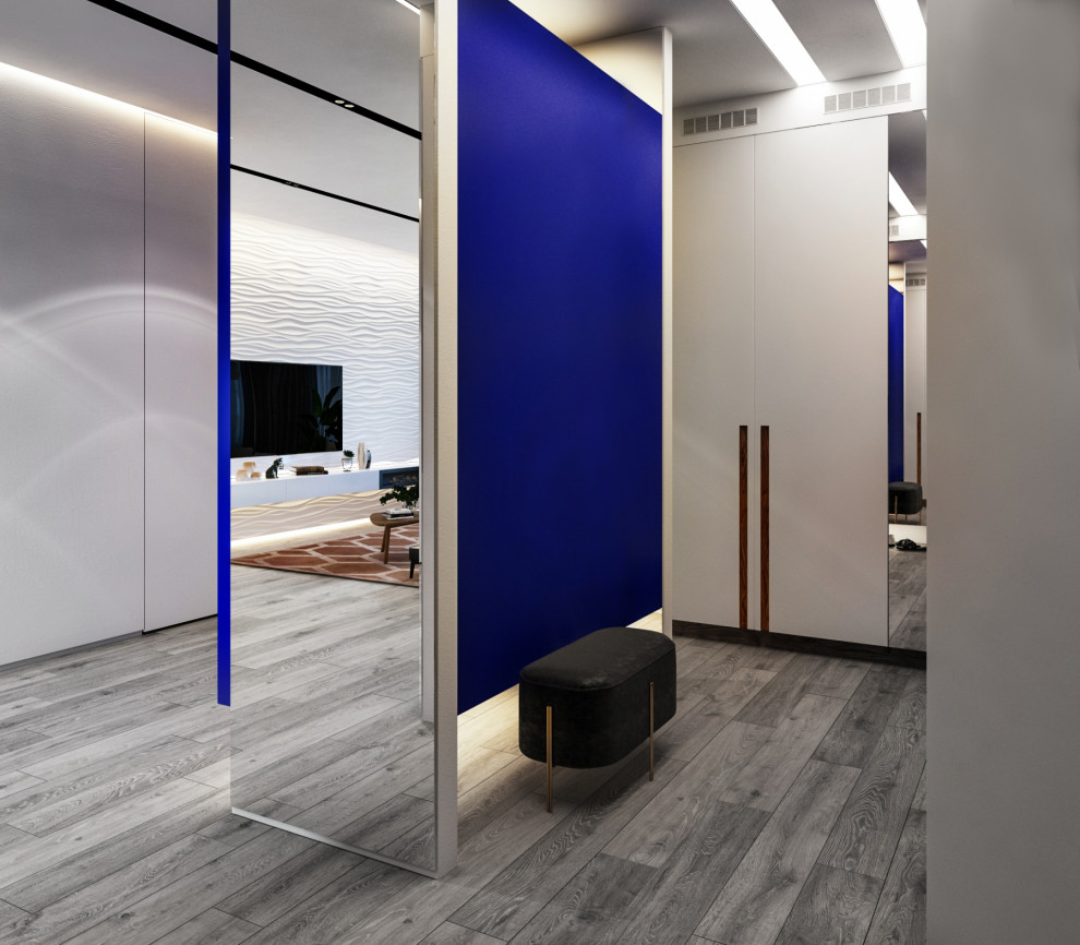 Дизайн квартиры в современном стиле в жилом квартале бизнес-класса «1147»