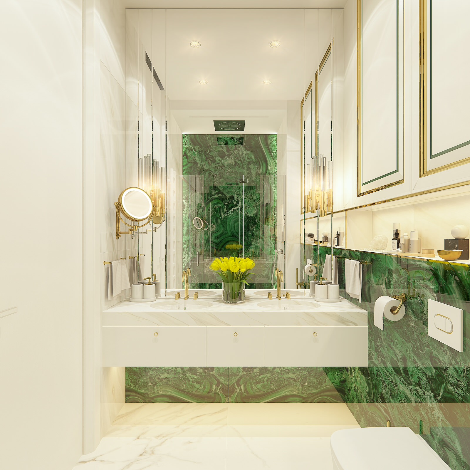 Современный интерьер в смешанном стиле.