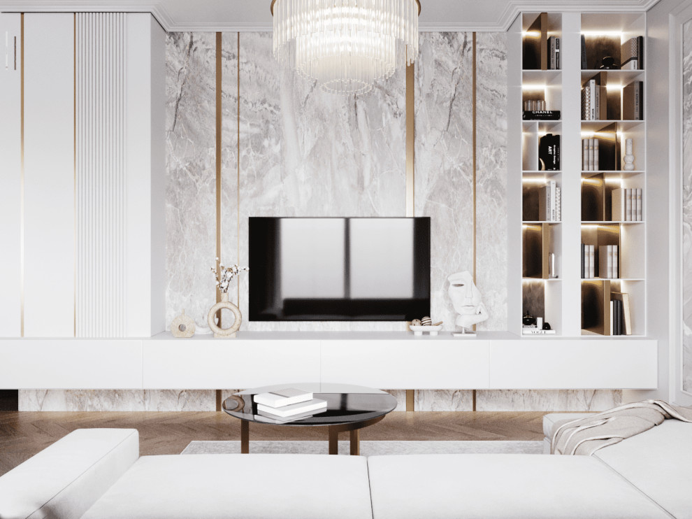 2-х этажный коттедж Дизайн проект и реализация