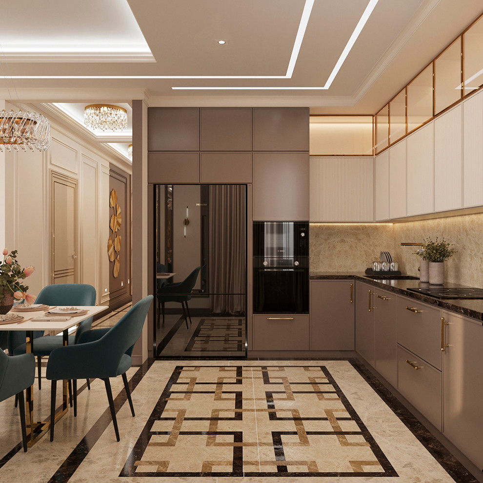 ДИЗАЙН ИНТЕРЬЕРА КВАРТИРЫ В ЖК РУМЯНЦЕВО-ПАРК, 105 КВ.М.