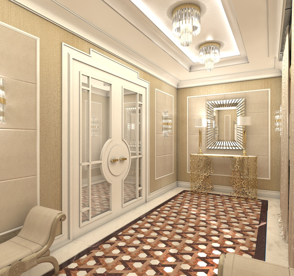 Прихожая в частном загородном доме