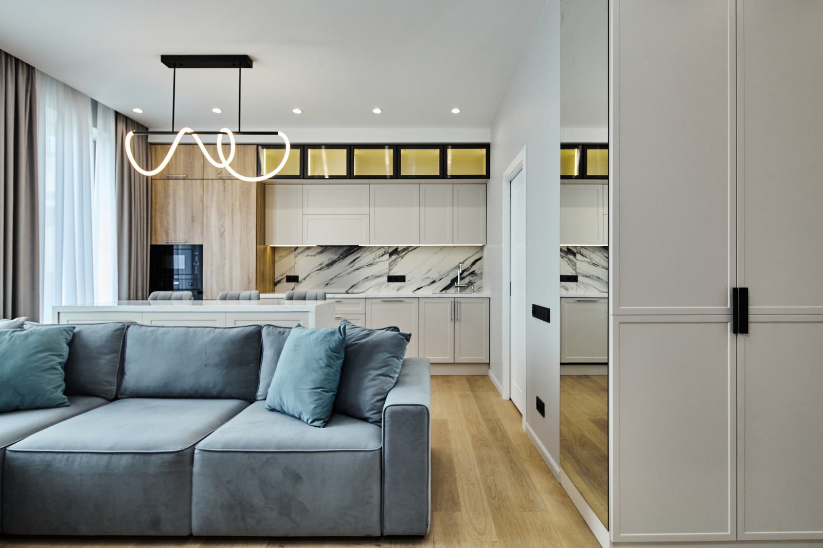 Ремонт кухни-гостиной