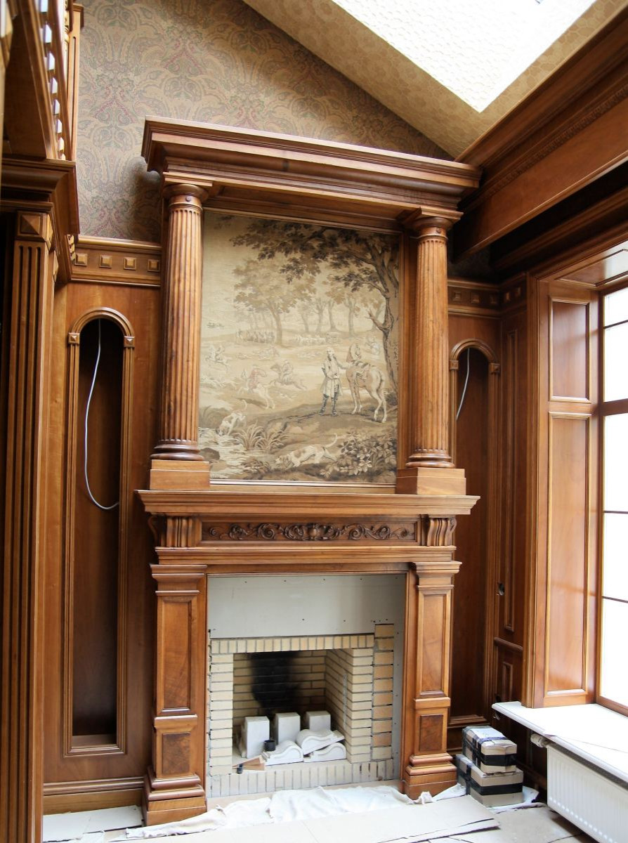 Обложка проекта: Отделка стен дома деревом