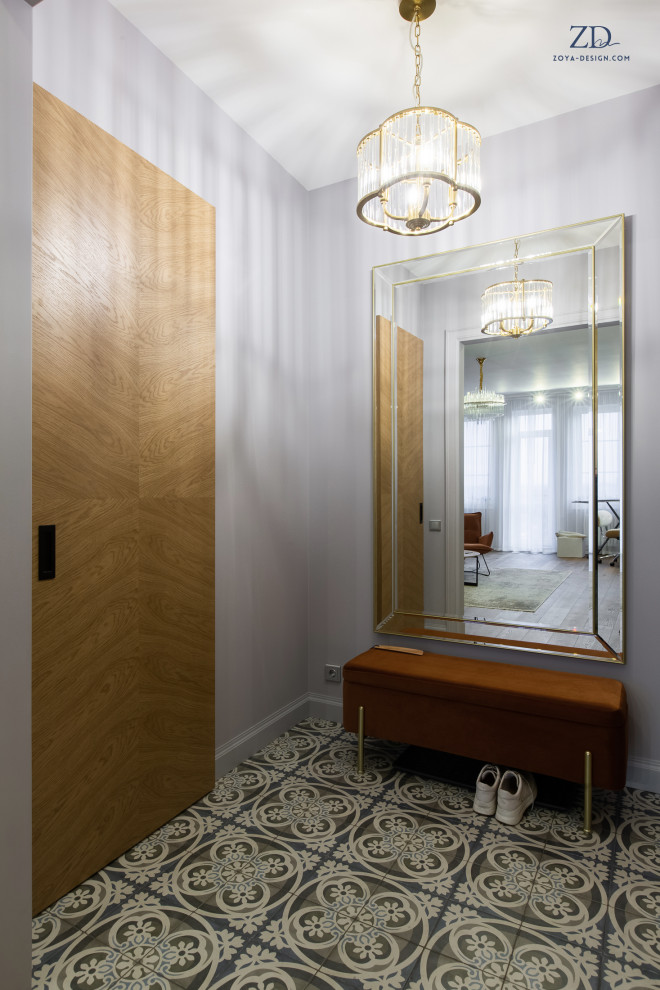 Цвет в интерьере, квартира в Куркино.