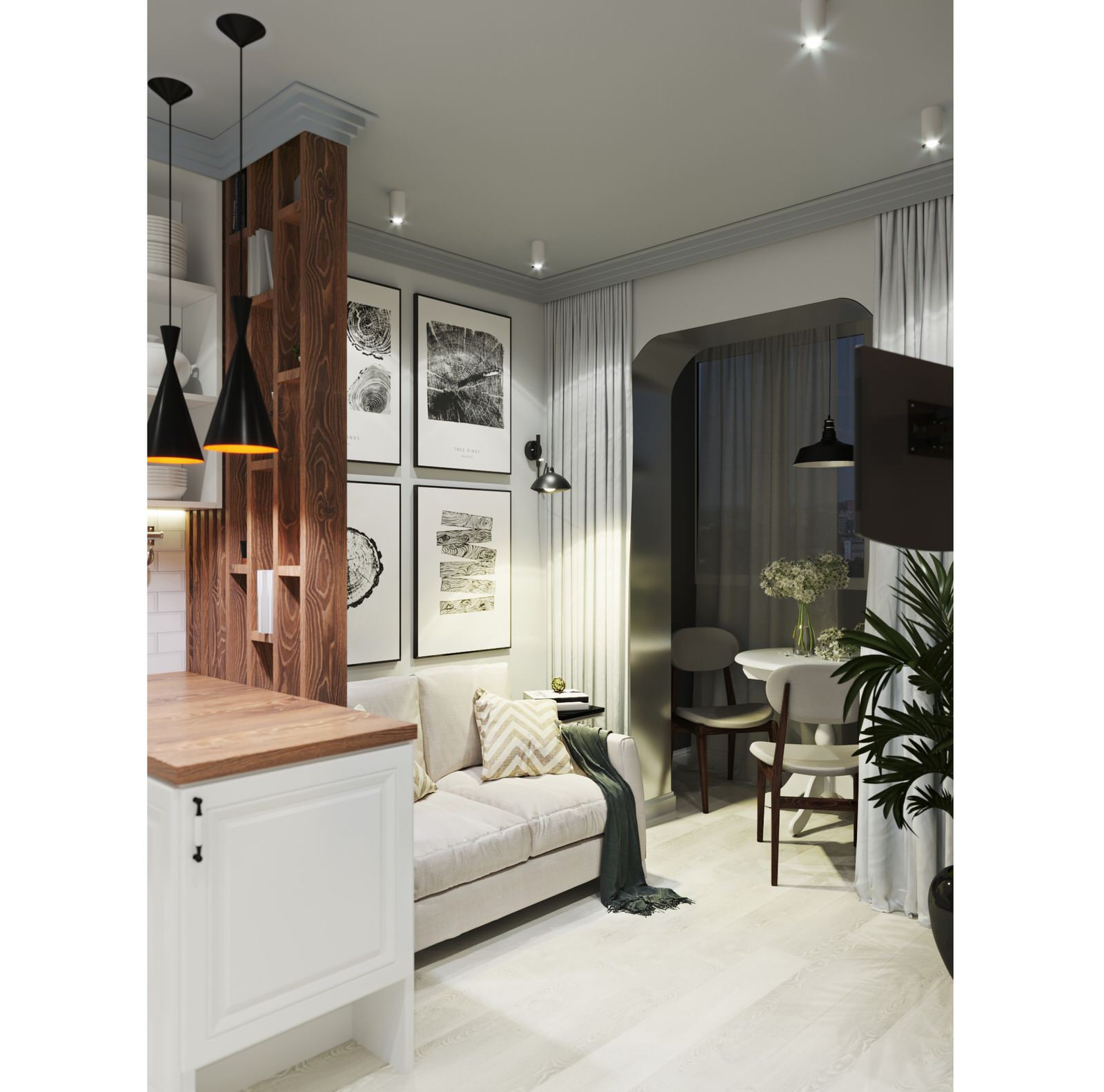 Скандинавская квартира