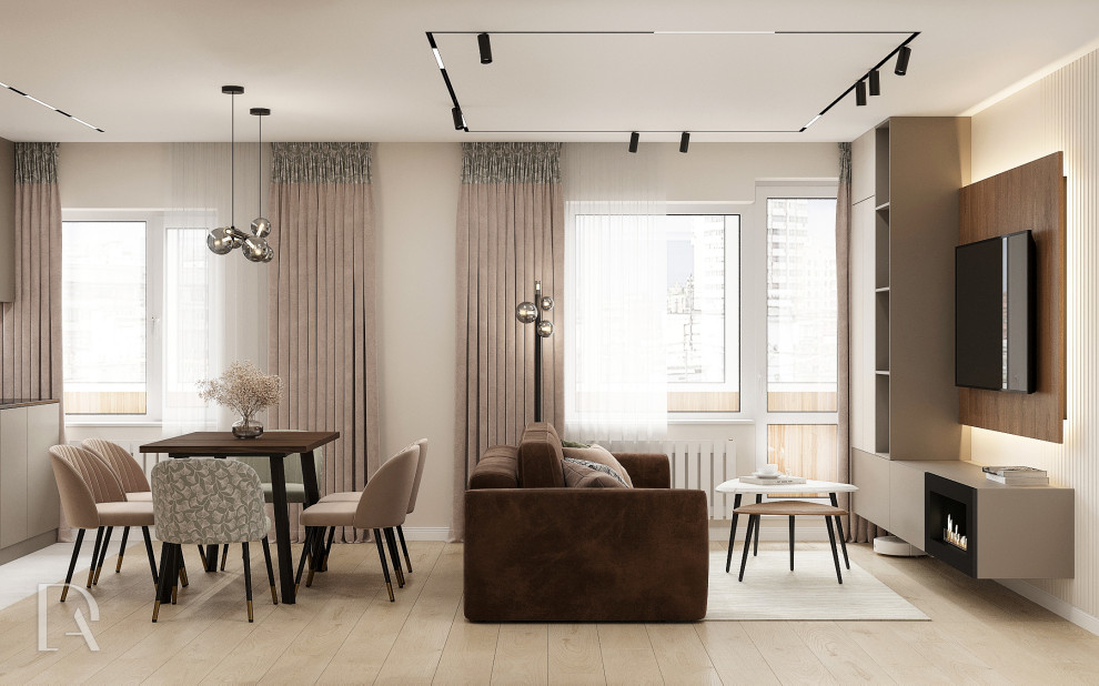 Кухня-гостиная 25,2 м2