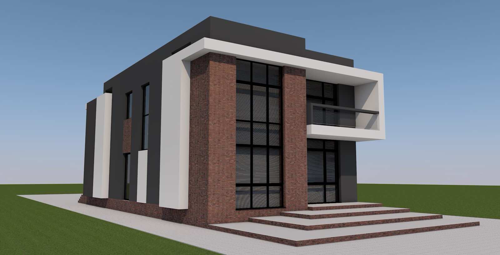 Архитектура дома в стиле Хай-тек