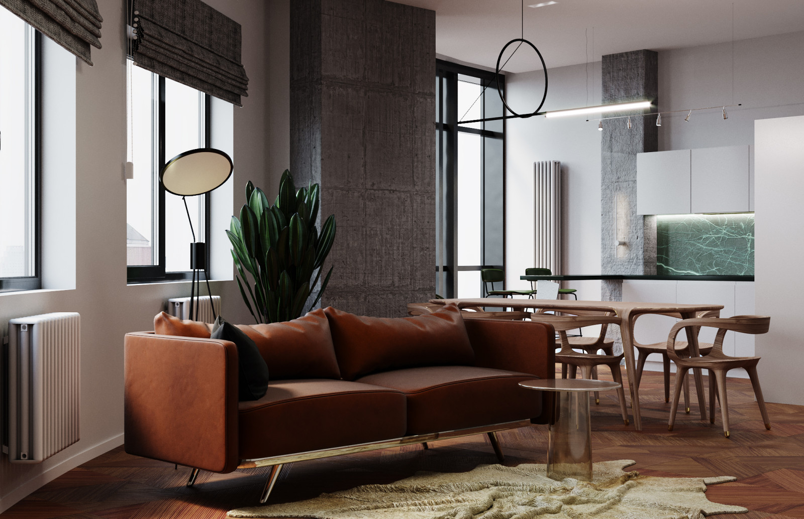 Интерьер с мужским характером