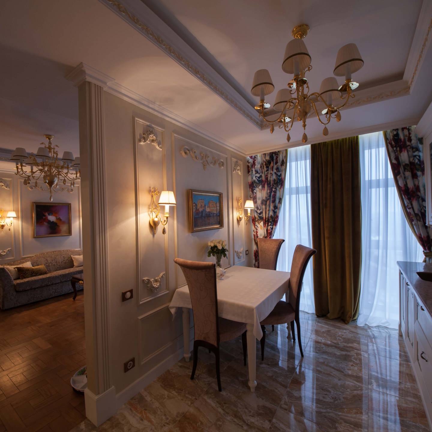 Квартира в стиле нео-классика