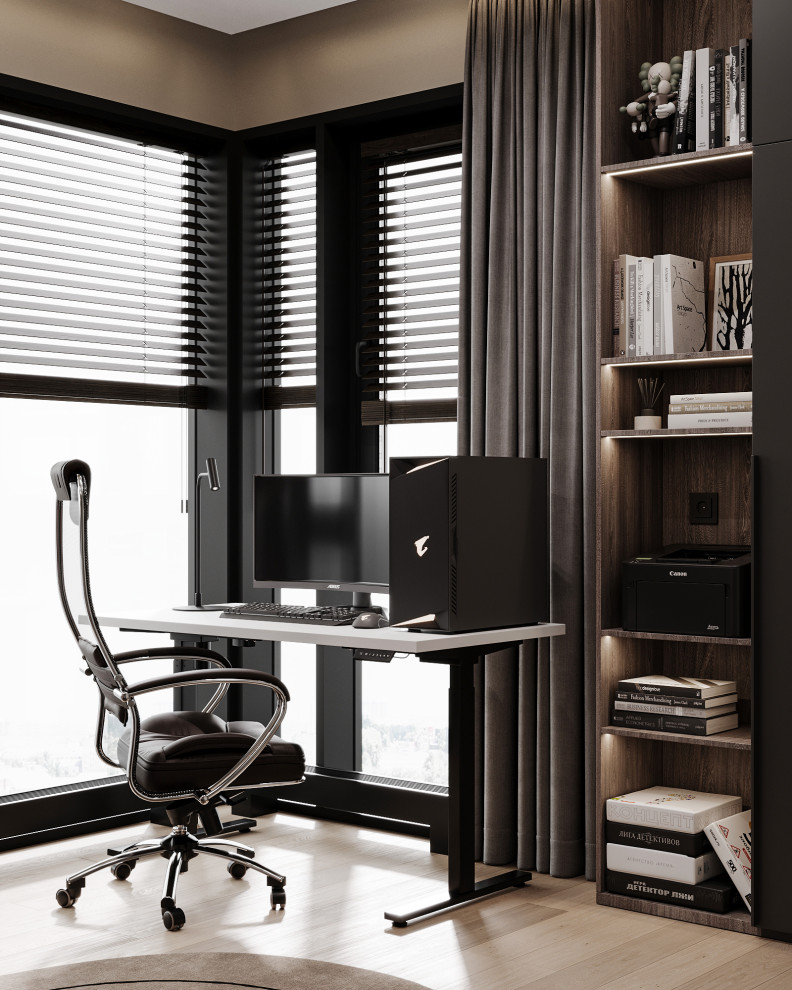 Интерьер квартиры в ЖК "Метрополия"