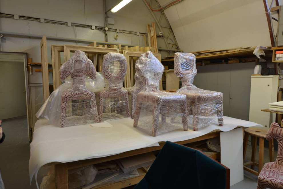 Мебель для загородного дома в Латвии