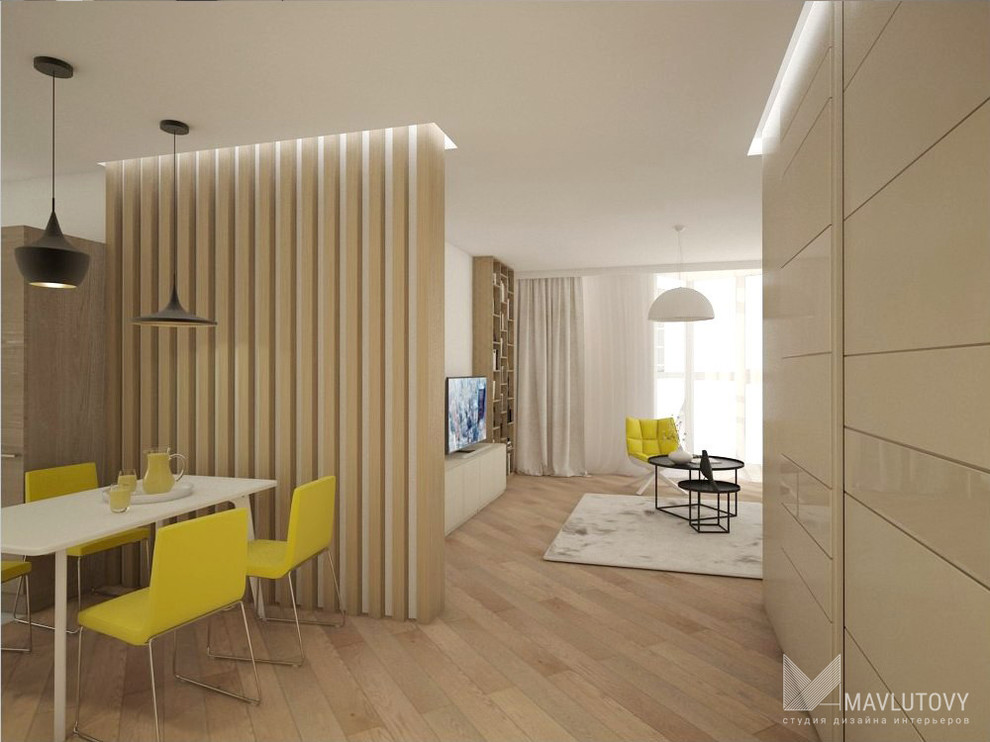 Современная 3-комнатная квартира в Москве