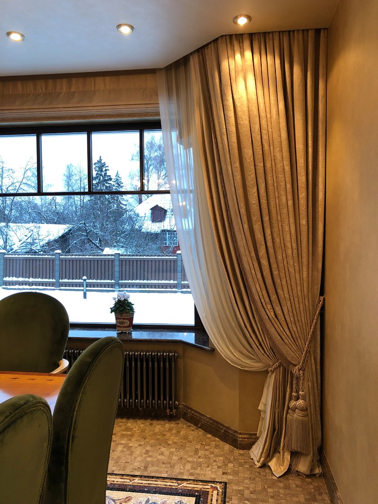 Кухня-столовая для любителей классики