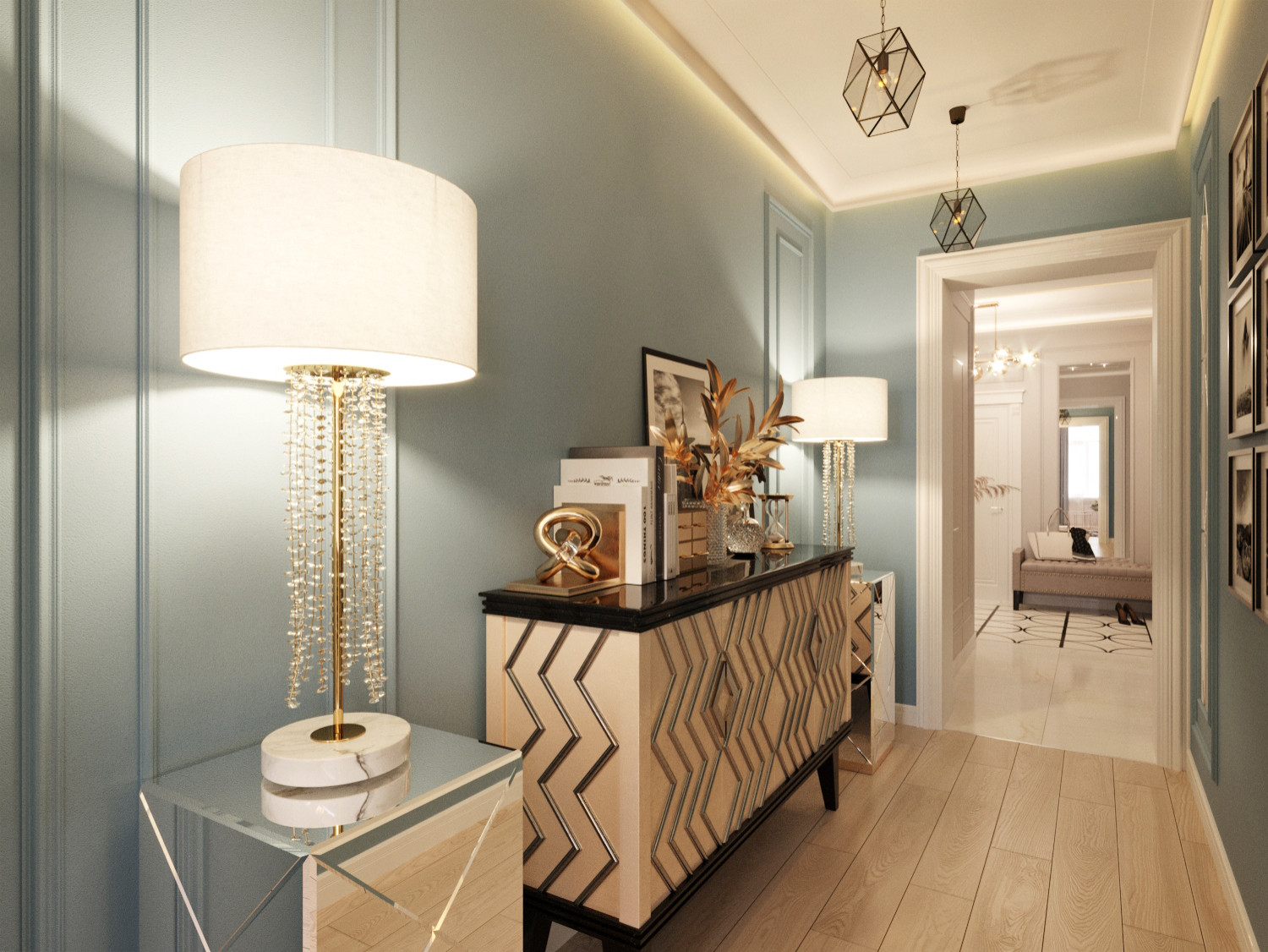 Дизайн проект квартиры для современной семьи