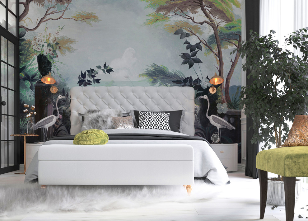 Спальня Spring greenery.