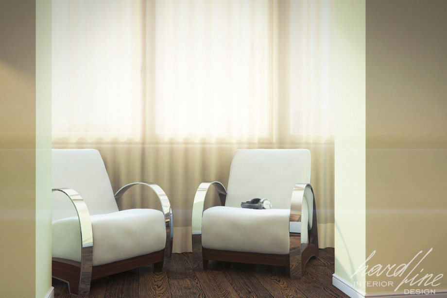 Визуализация кухни, гостиной. Июль 2012 год.