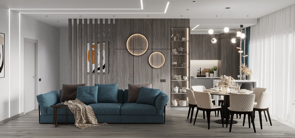 Кухня Гостиная ЖК Европейский