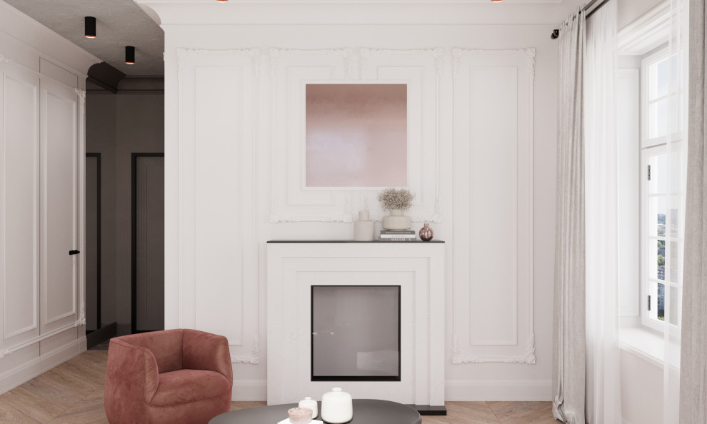 Квартира в стиле неоклассицизм