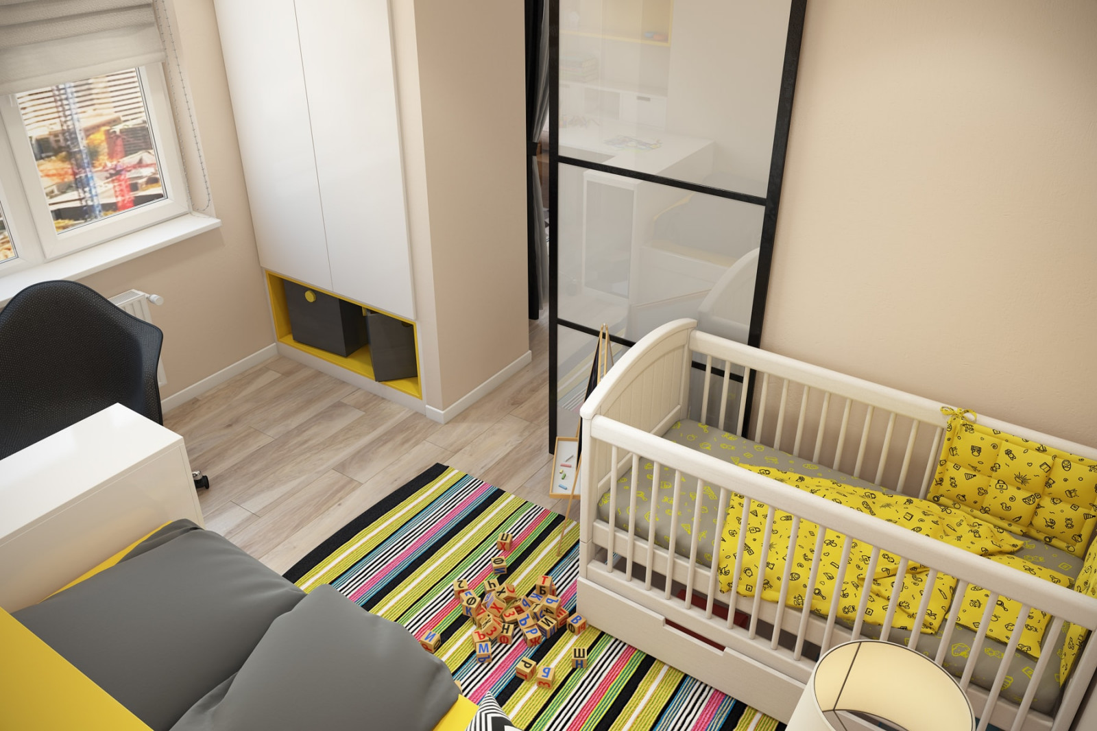 ЖК West Garden, 2 комнаты, 40 м²