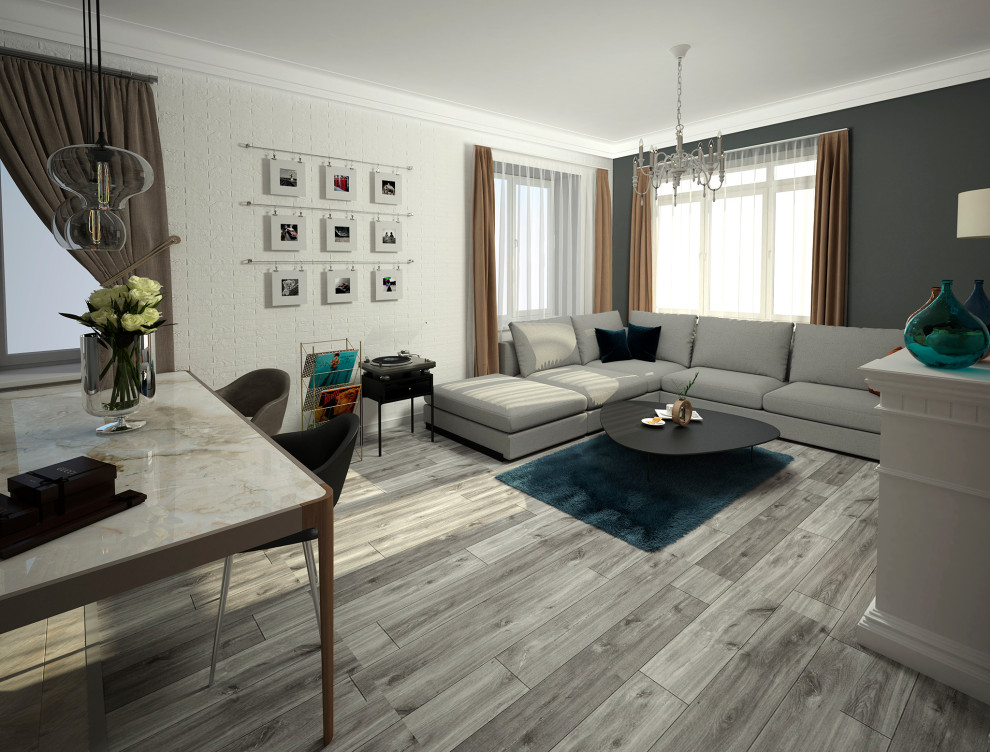 Американская неоклассика для взрослой семейной пары.