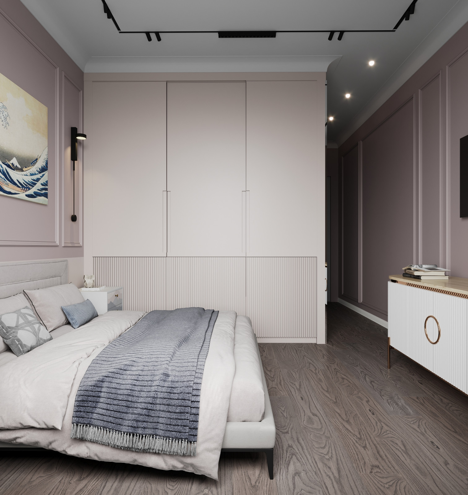 Современная классика в сиреневых тонах