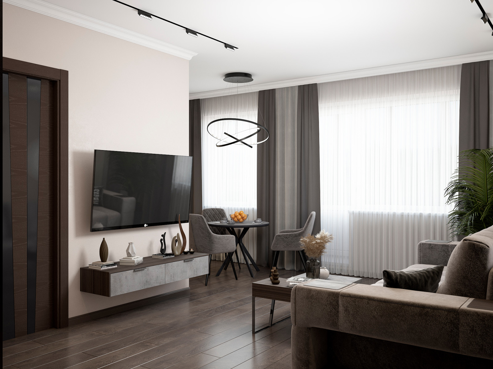 Обложка проекта: «Бунтарская» — минимализм для нее