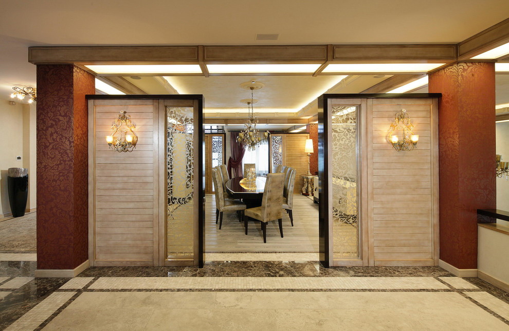 Дом в стиле неоклассика в коттеджном поселке Горки-6