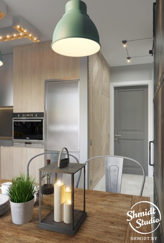 Проект "Коллекционный" для архитектора, 36м.кв.