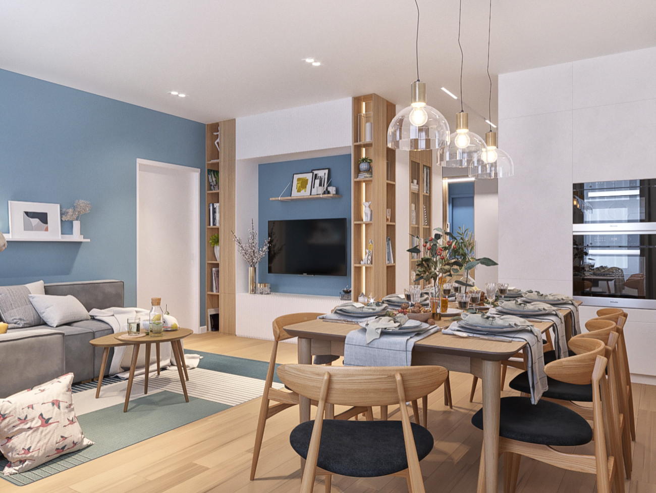 Обложка проекта: Квартира в ЖК "Времена года"