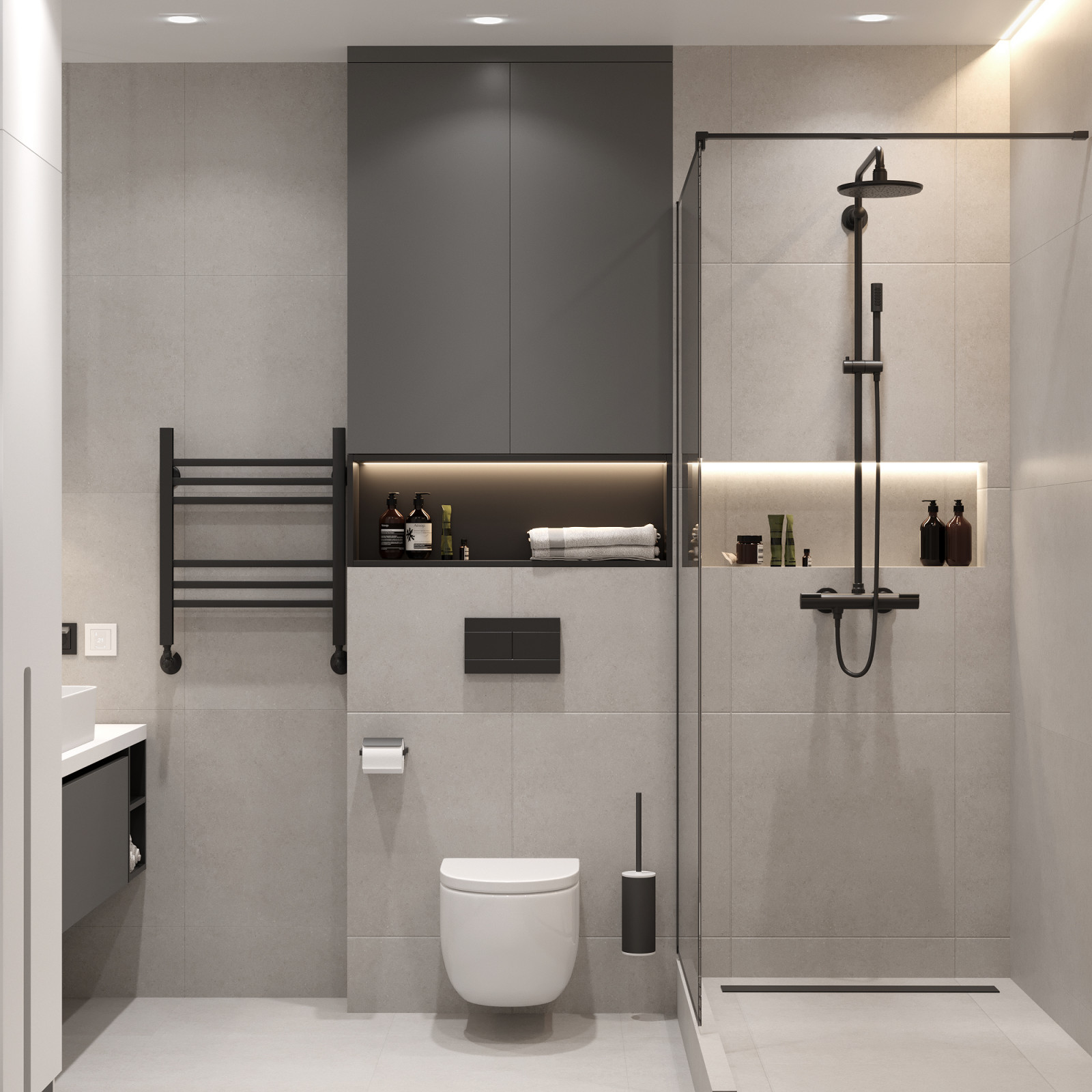 Дизайн-проект однокомнатной квартиры