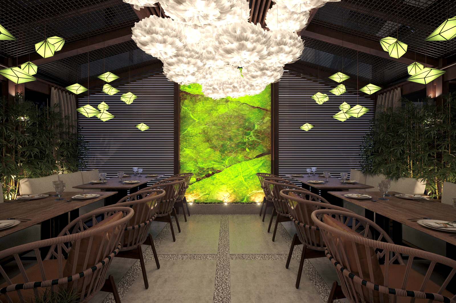 Обложка проекта: Веранда ресторана Fumisawa Sushi 2019