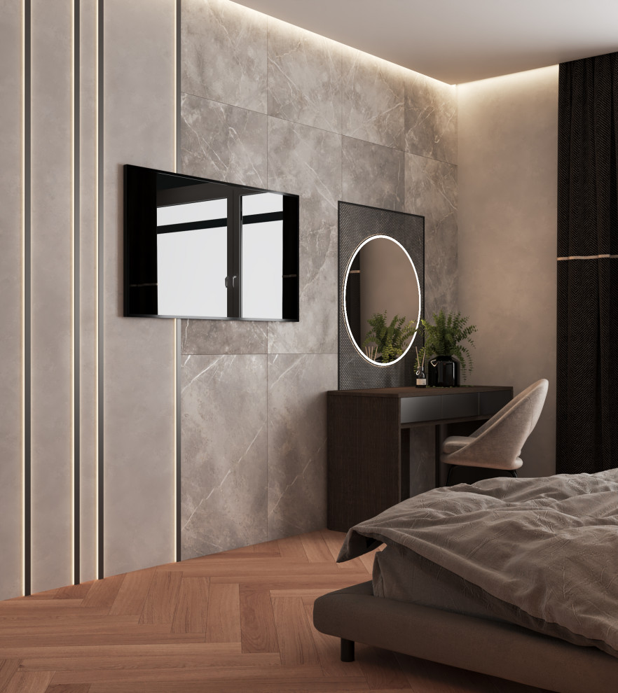 Проект спальни ЖК Nova Park